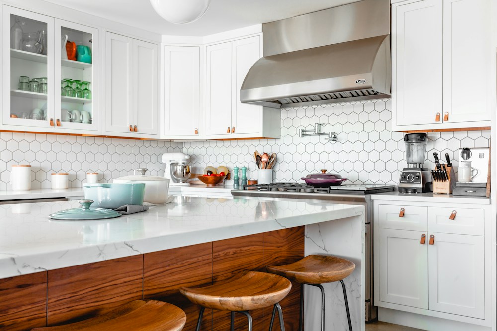 A bright kitchen ready for a detailed clean